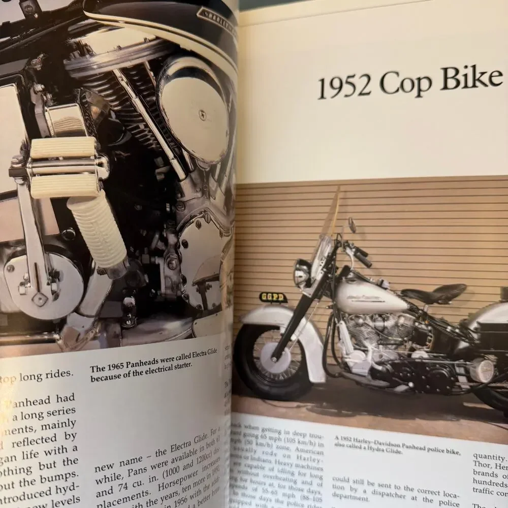 Harley-Davidson Factory & Custom Dream Machines Jim Lensveld‎ 1993 HC Photo Book